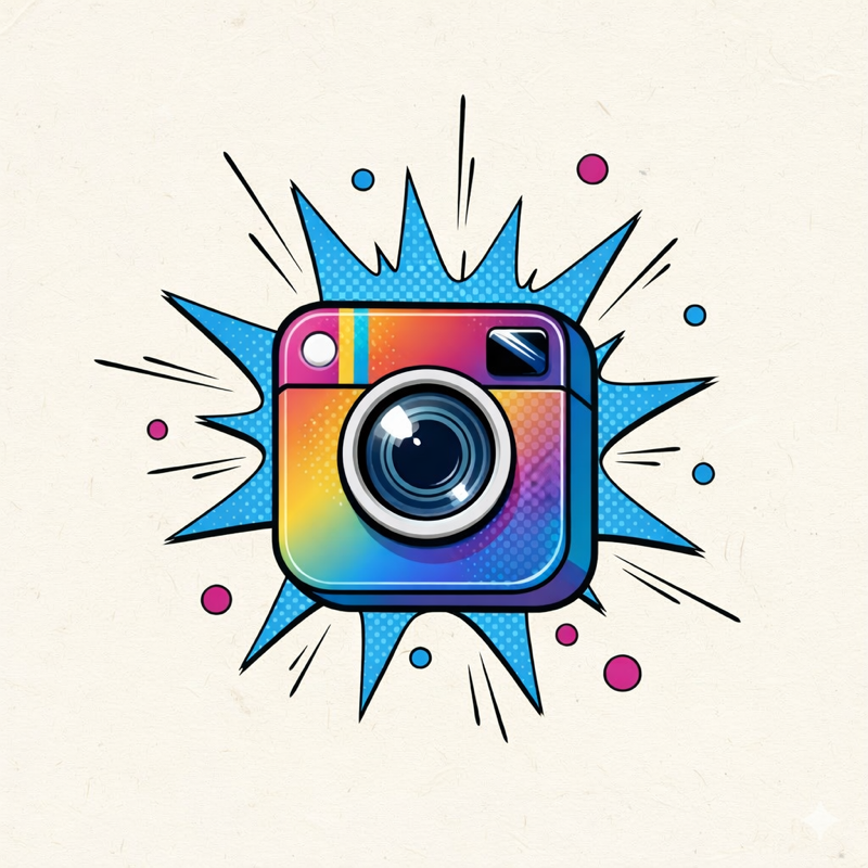 Atomic Instagram App Icon
